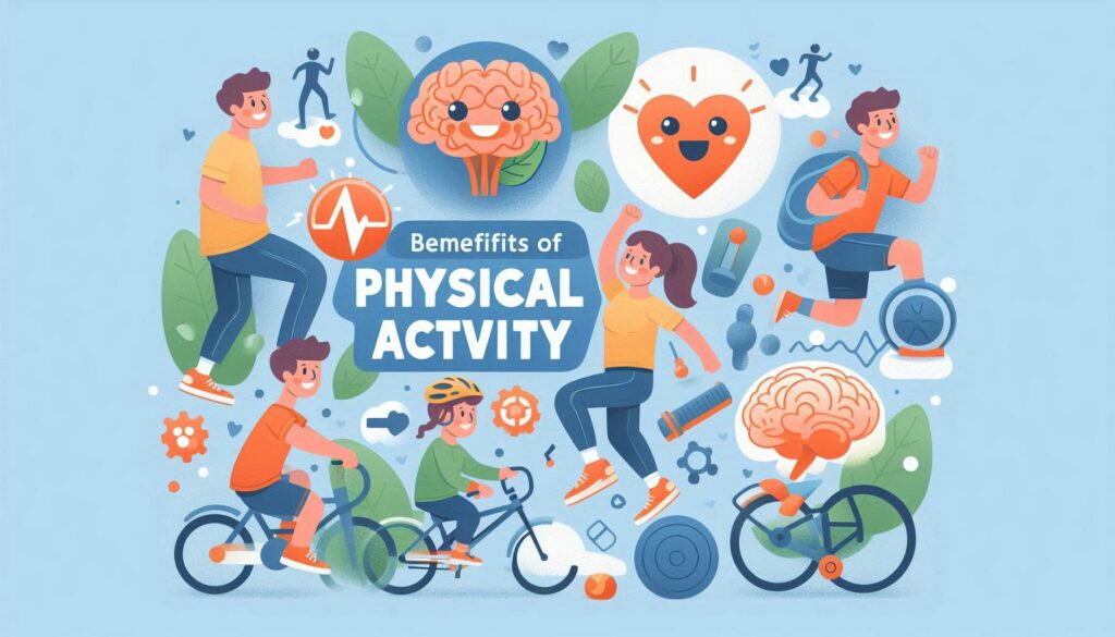 The benefits of physical activity go beyond just being healthy. They also affect mental well-being a lot. 